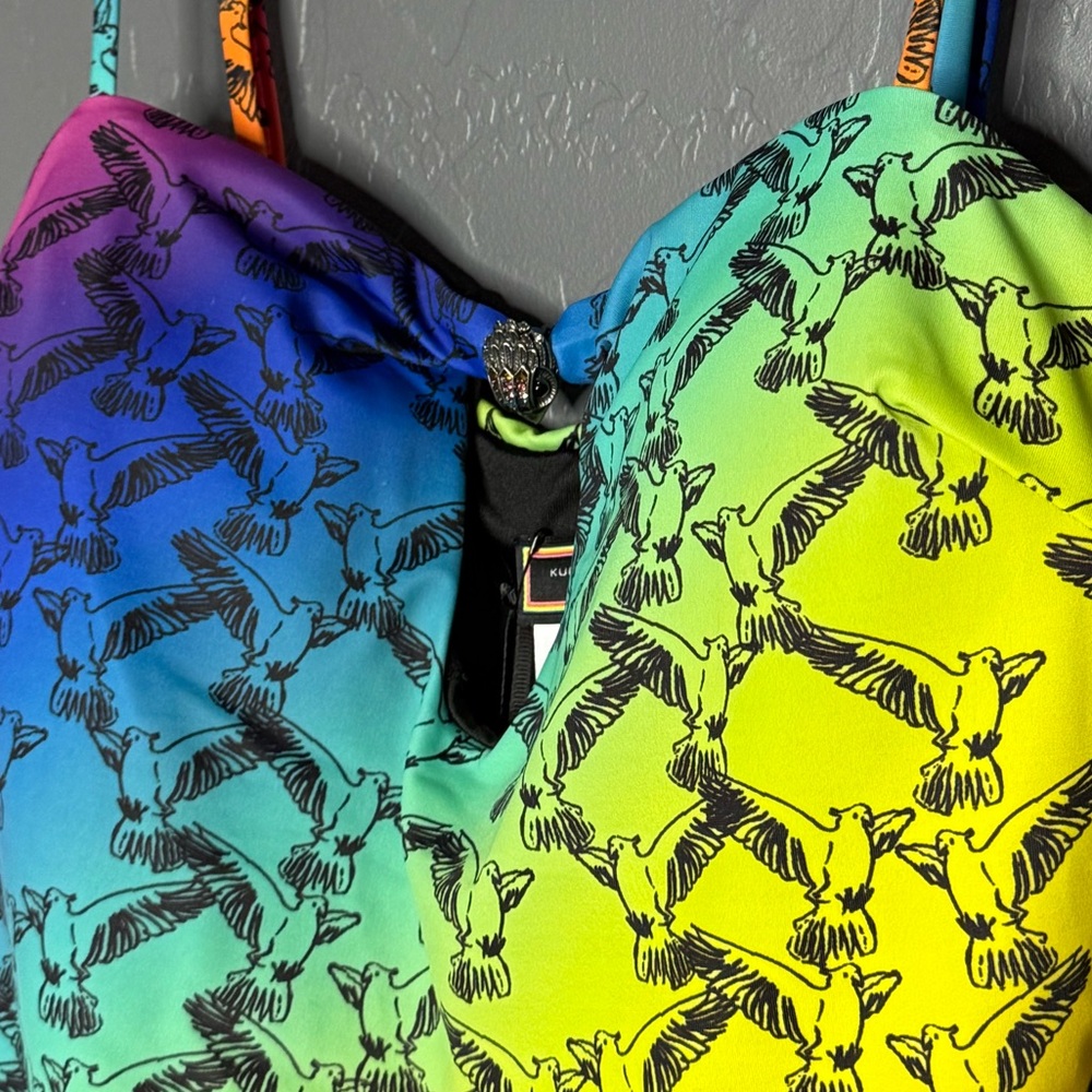 Kurt Geiger Gradent Swimsuit Multicolor - Picture 4 of 15